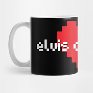 Elvis costello -> pixel art design Mug